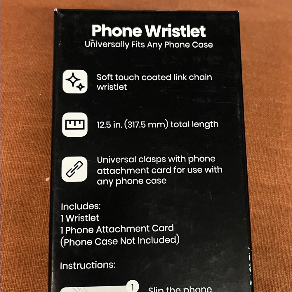 NEW Universal Phone Wristlet - stone